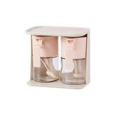 Airtight Glass Spice Jar With Spoon Lid Seal